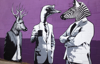 Public Art Mural in 12South Neighborhood