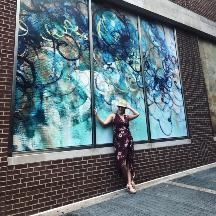 Beth Inglish 2nd Avenue Art Wall Hope Mural