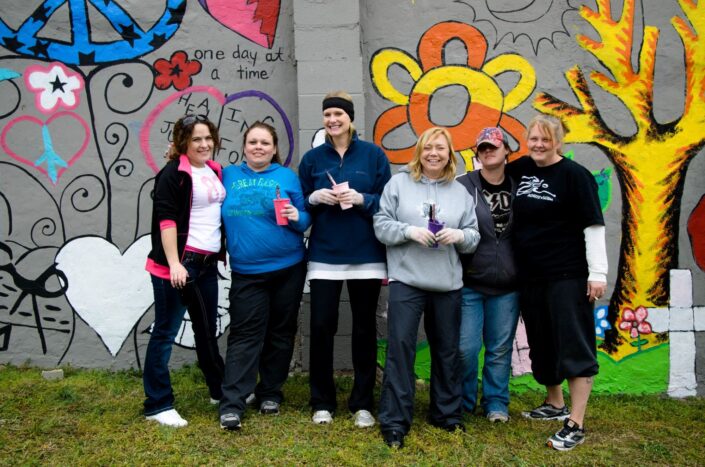 Beth Inglish Mural Nashville Mending Hearts