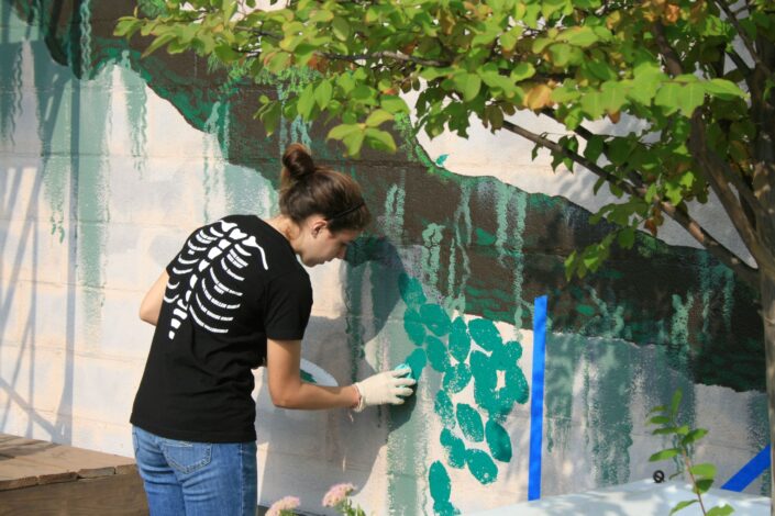 Tree of Life Mural by Beth Inglish